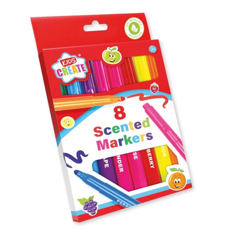 Fiberpennor Pastell 6-pack