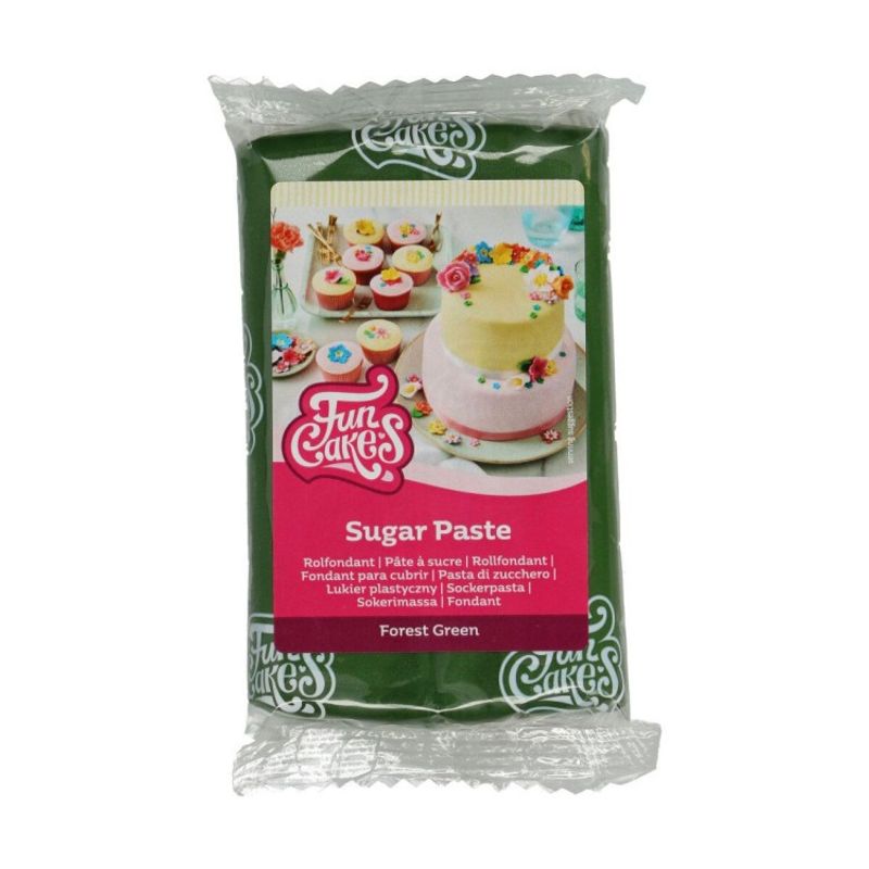 Sockerpasta, Sugarpaste Grön