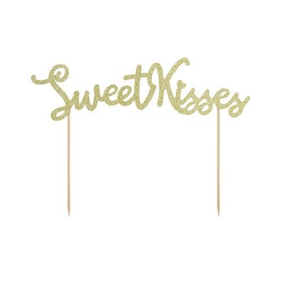 Cake Topper Sweet Kisses