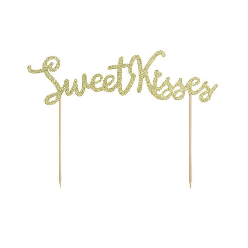 Cake Topper Sweet Kisses