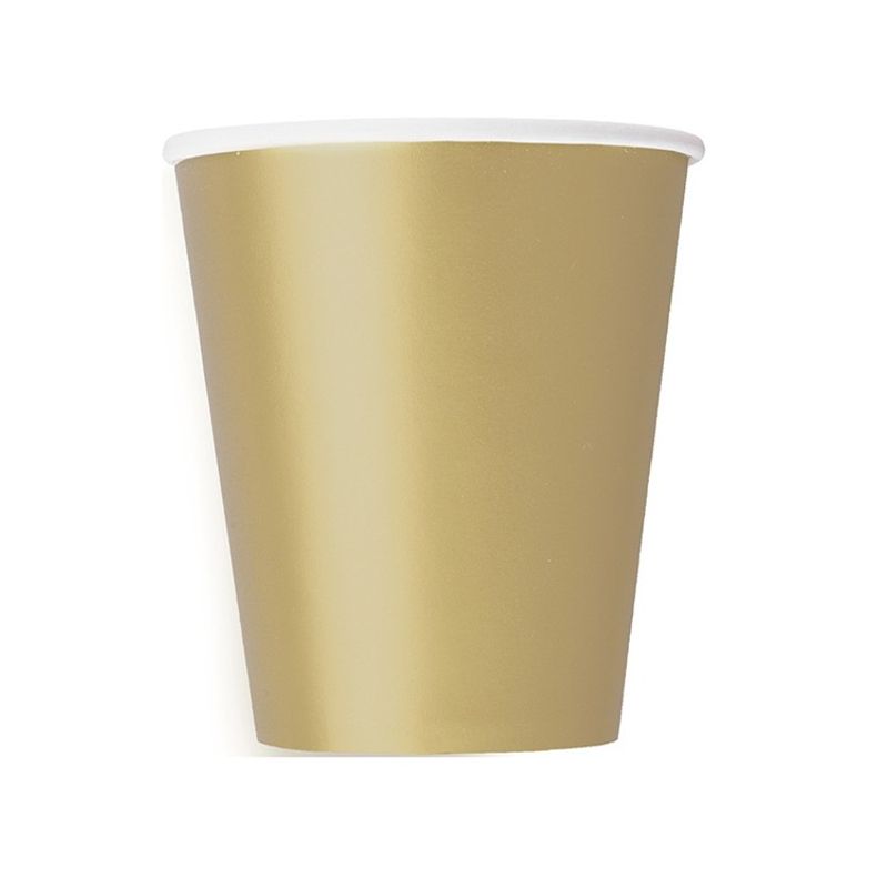 Pappersmuggar guld matt