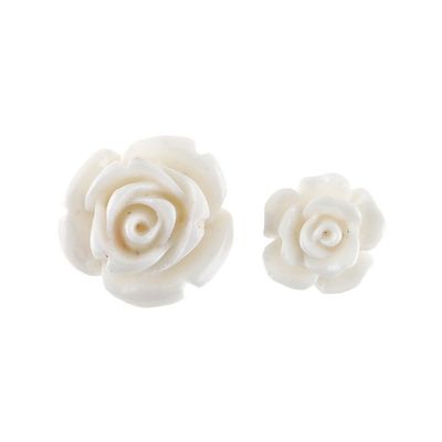 Dekoration Vita Rosor 9-pack