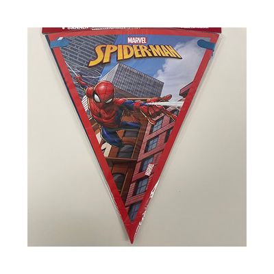 Spindelmannen Pappersvimplar