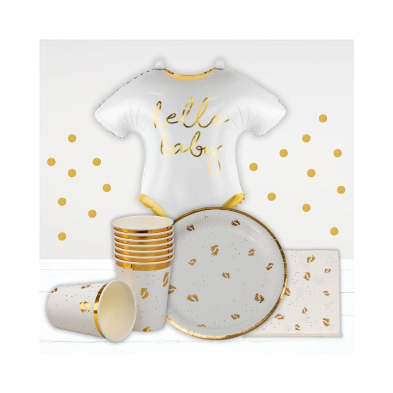 Kalaspaket Hello baby enkel 8 pers