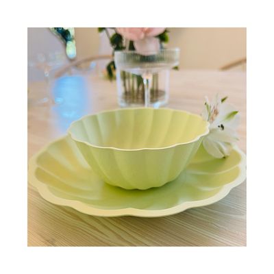 Skålar Grön Rund, Vert Decor