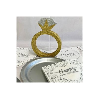 Bordsdekoration Diamantring