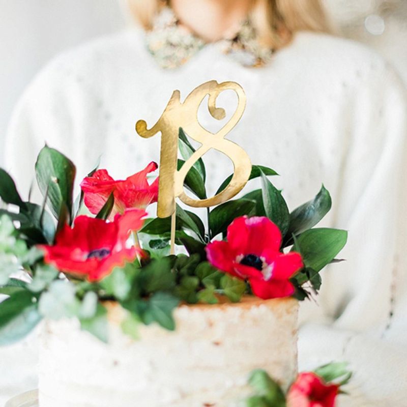 Cake Topper 18 år
