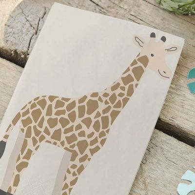 Servetter Giraff 16-pack Ekologiska