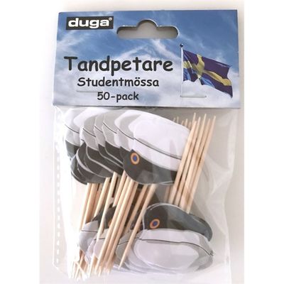 Partypicks Studentmössa 50-pack