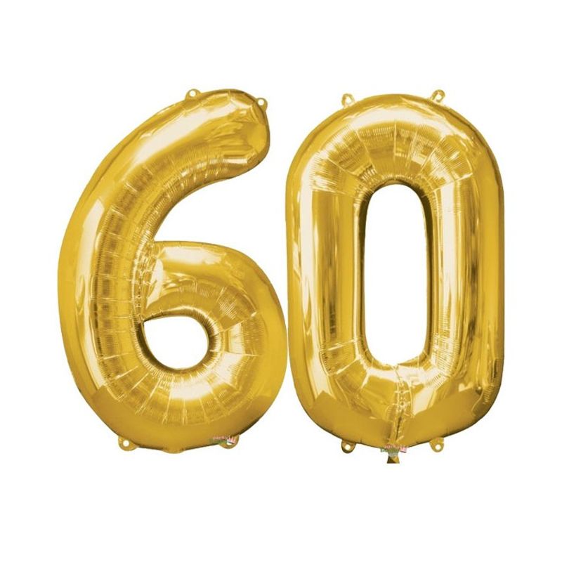 Ballongkit Guld 60 År
