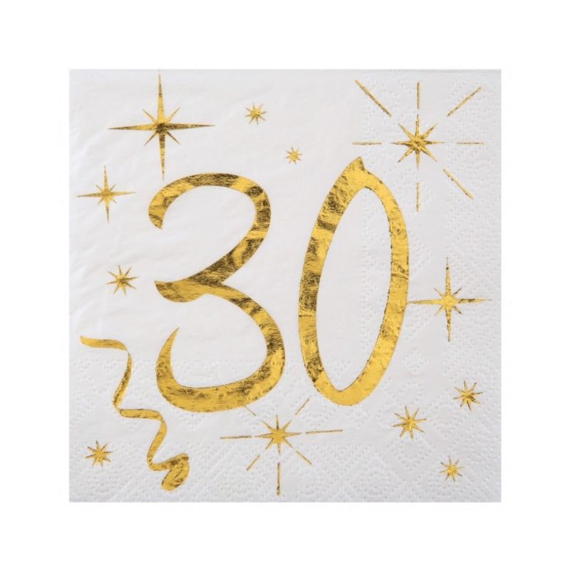 Kaffeservetter 30 år