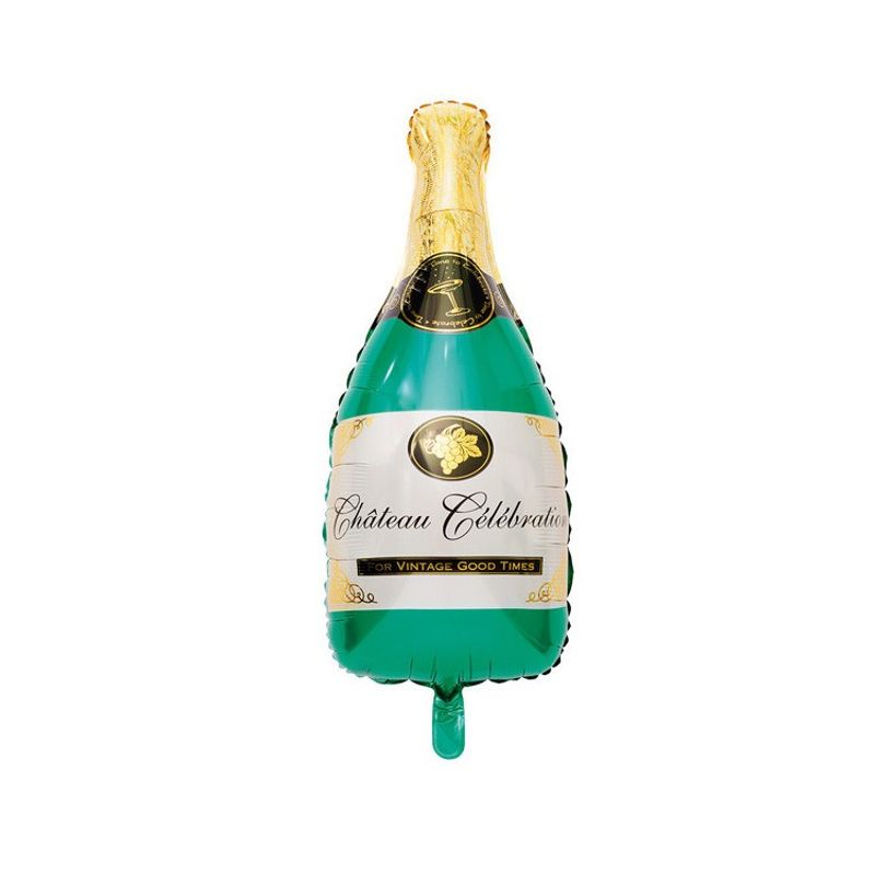 Folieballong Champagneflaska