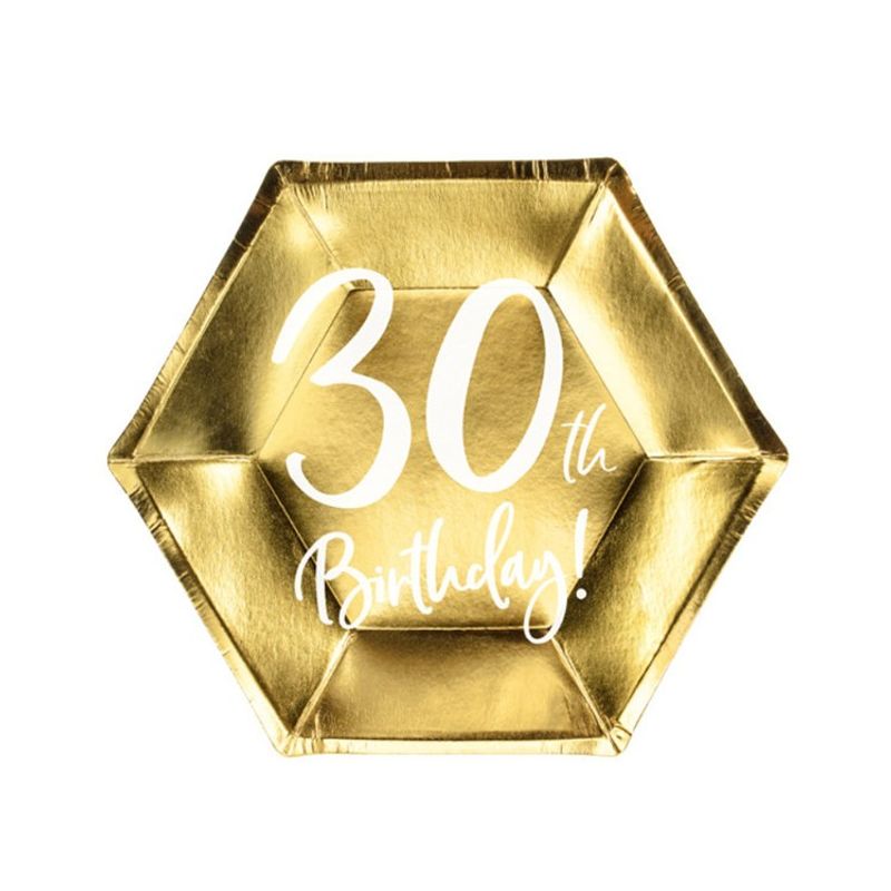 Pappersassietter 30 år Guld