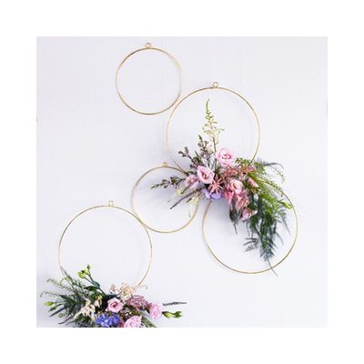 Metallring Guld 2-pack
