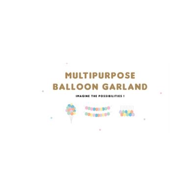 Ballonggirlang Färgmix