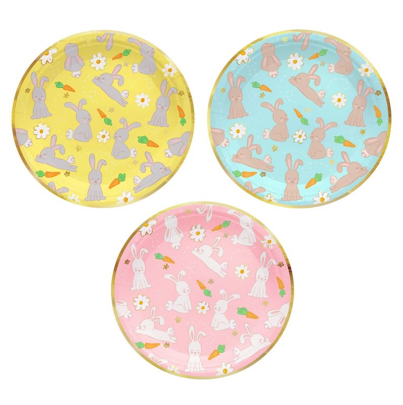 Papptallrikar - Kanin - 6 st