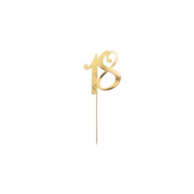 Cake Topper 18 år