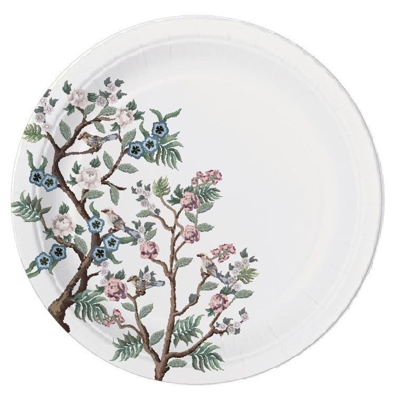 Papperstallrikar Kvistblommor