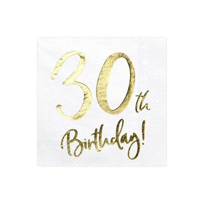 Servetter Vita 30 år