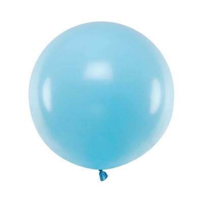 Jätteballong Ljusblå 60 cm
