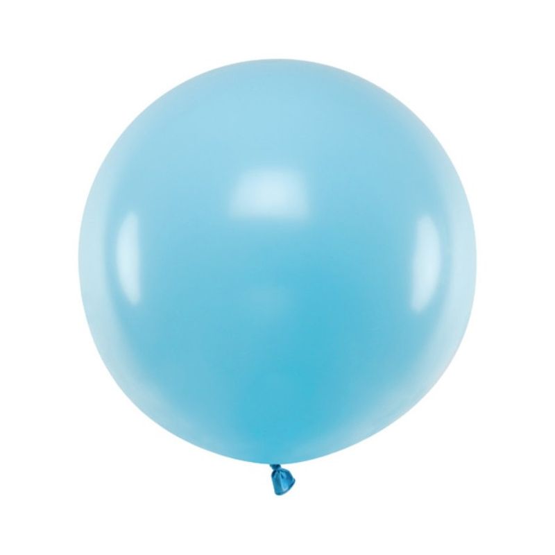 Jätteballong Ljusblå 60 cm