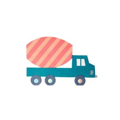 Servetter Cementbil - Meri Meri