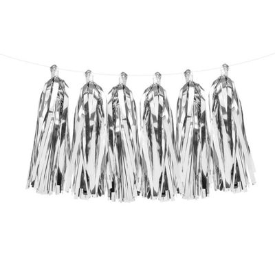 Girlang Tassels Silver