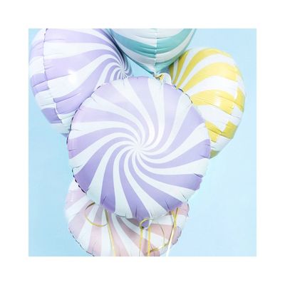Folieballong Karamell 35 cm Lila