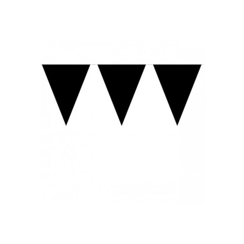 Flaggirlang Svart