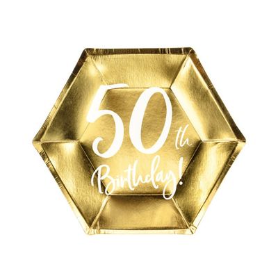 Pappersassietter 50 år Guld