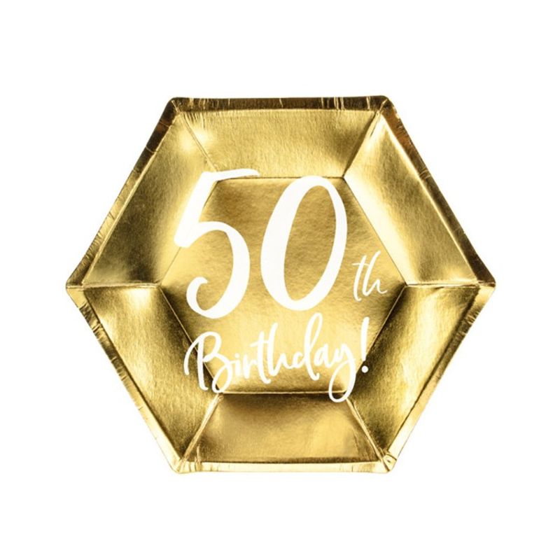 Pappersassietter 50 år Guld