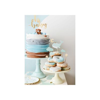 Cake Toppers Blåval