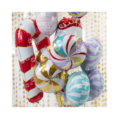 Folieballong Karamell