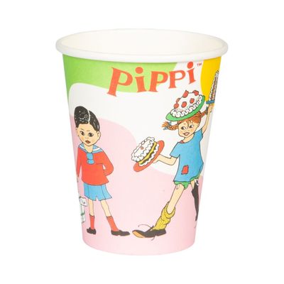 Pappersmugarg med Pippi Långstrump