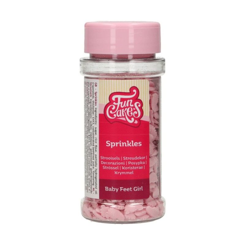Strössel Babyfötter Rosa