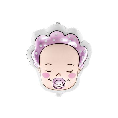 Folieballong Babyflicka