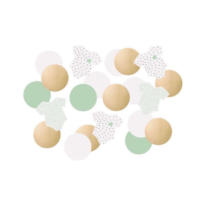 Konfetti Papper och Folie - Baby Bodies