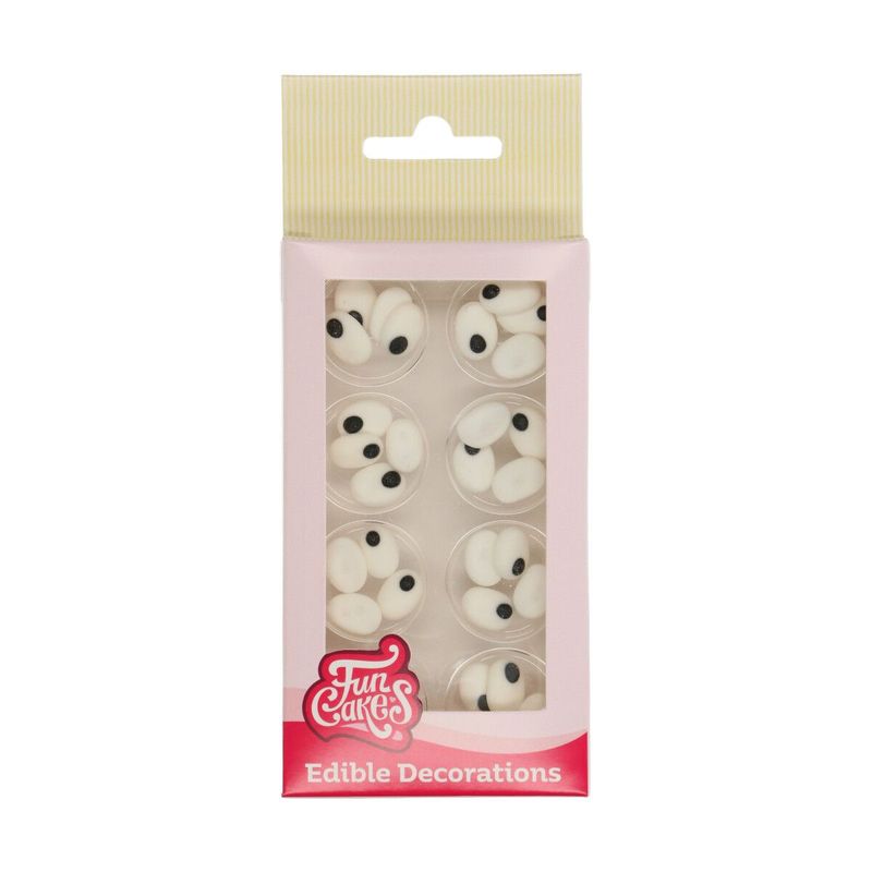 Sockerdekorationer Ögon, 32-pack