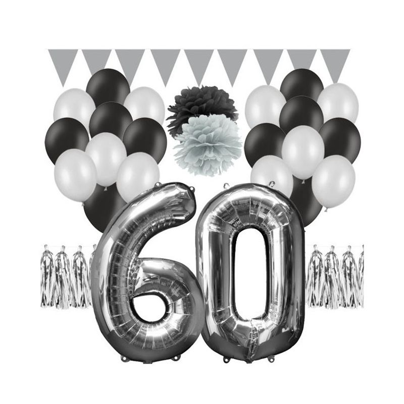 Dekorationskit 60 år Silver