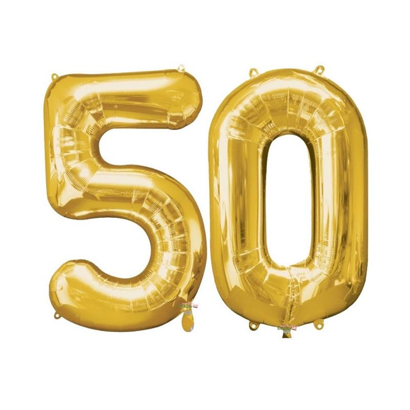 Ballongkit Guld 50 År