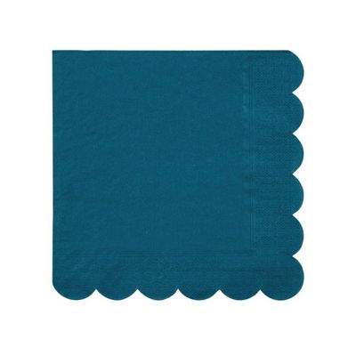 Servetter Turkos 20-pack - Meri Meri