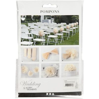 Pom pom 3-pack Vita