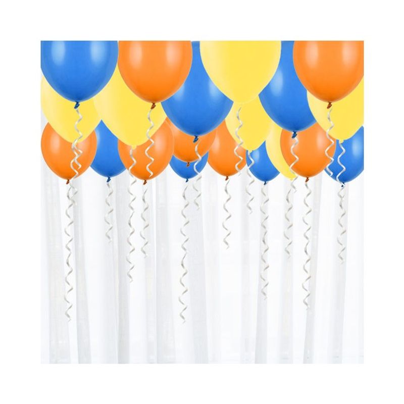 Takballonger, Orange, Gul, Blå