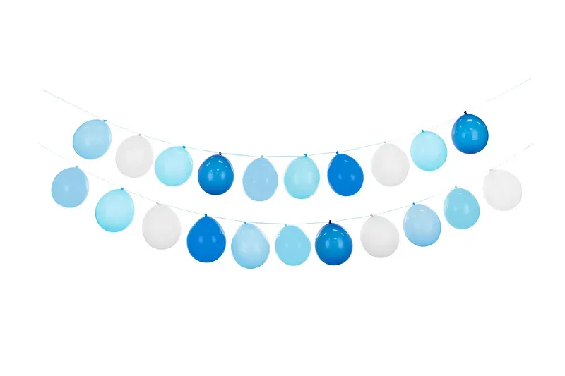 Ballonggirlang, blå
