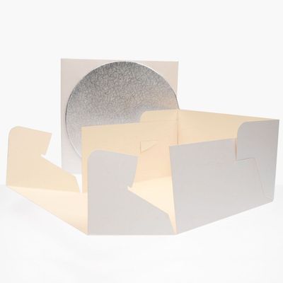 Tårtbox med Tårtbricka Stor