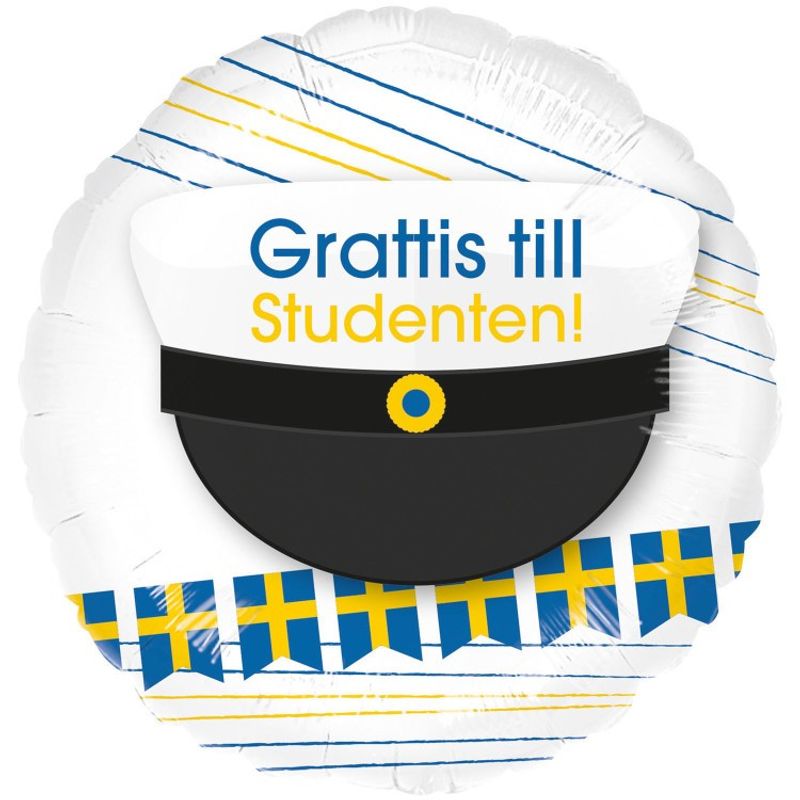 Hårband Blågult Blommor