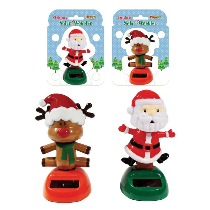 Solcellsfigurer Jul