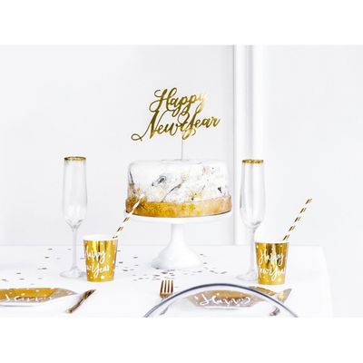 Cake Topper Happy New Year