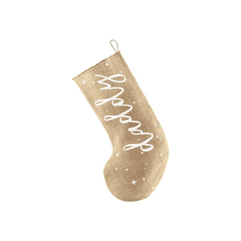 Julstrumpa i Juteväv - Daddy