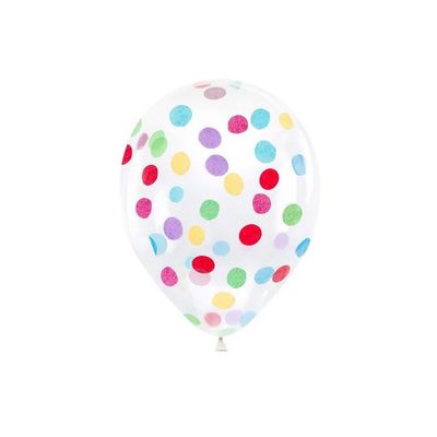 Konfettiballonger Färgglada